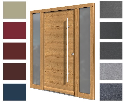 Holz Haustüren Farben